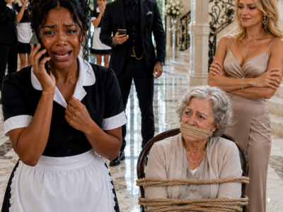 The Maid Called the Mafia Boss and Whispered, “Come Home—Your Mother Is Being Hurt”… Then He Claimed Her Before the Entire City