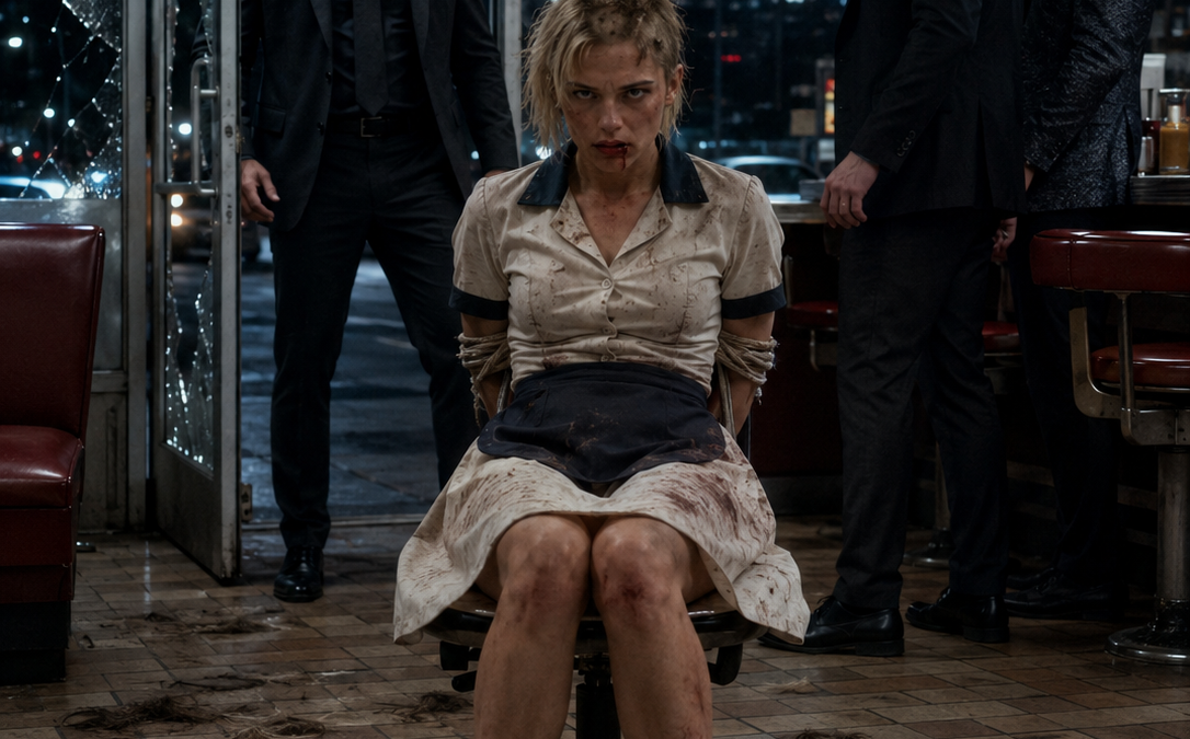 Two Drunk Rich Boys Shaved a Waitress’s Head to Humiliate Her—Then the Door Opened and Her Mafia Boss Husband Walked In, Only to Discover the Woman They Thought Was Helpless Would Decide for Herself Exactly What Justice, Revenge, and Her Future Were Going to Look Like