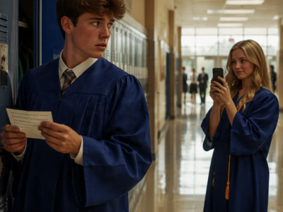 I Saved the Girl I Loved After She Trusted Me With a Terrifying Secret—Three Years Later, She Smiled at Graduation and Whispered, “Now I’m Taking Your Life Apart…”