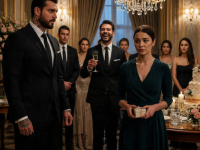 After Her Husband Humiliated Her Before 200 Guests, Claire Walked Out Alone—But the Quiet Mafia Boss Across the Ballroom Wasn’t Watching Her by Accident…