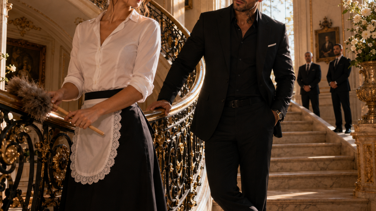 “Sing that song again,” the billionaire Mafia boss told his housekeeper at a crowded gala, but before she reached the final verse, his own uncle suddenly whispered, “Take that necklace off her…”