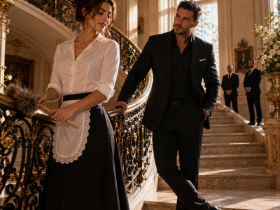 “Sing that song again,” the billionaire Mafia boss told his housekeeper at a crowded gala, but before she reached the final verse, his own uncle suddenly whispered, “Take that necklace off her…”
