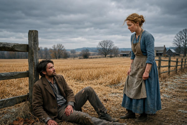 She married a penniless stranger so he would have shelter before winter — then one rider revealed her husband owned more land than she could imagine
