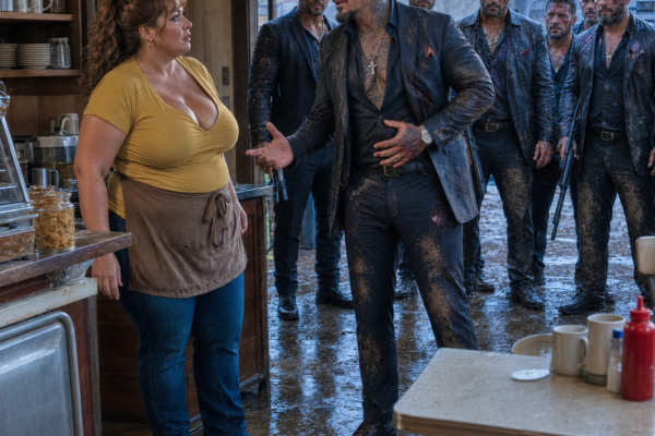 I HID TWENTY BLEEDING MAFIA MEN INSIDE MY DINER TO PROTECT MY SON — THEN THEIR BOSS SAW WHAT I WAS HOLDING BEHIND THE COUNTER
