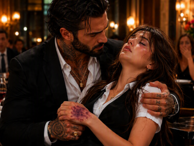 THE MAFIA BOSS CAUGHT ME BEFORE I HIT THE MARBLE FLOOR – THEN HE SAW MY BRUISES AND WHISPERED THE ONE NAME I HAD NEVER TOLD HIM