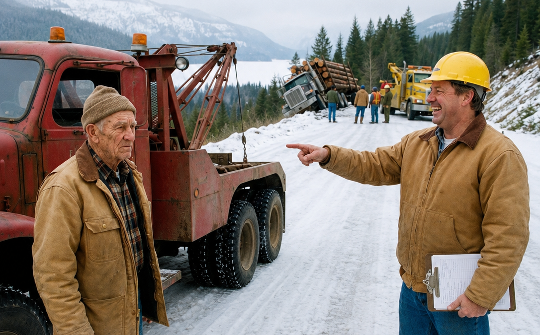 the lumber yard dumped crooked oak on a widow’s farm for thirteen years—then the men who mocked her discovered she had built a six-figure table business behind the north pasture