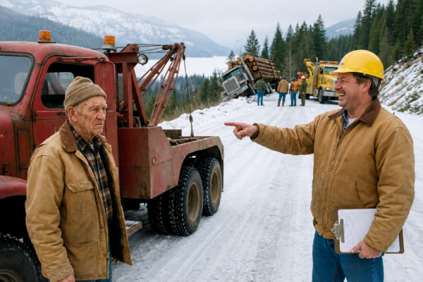 the lumber yard dumped crooked oak on a widow’s farm for thirteen years—then the men who mocked her discovered she had built a six-figure table business behind the north pasture