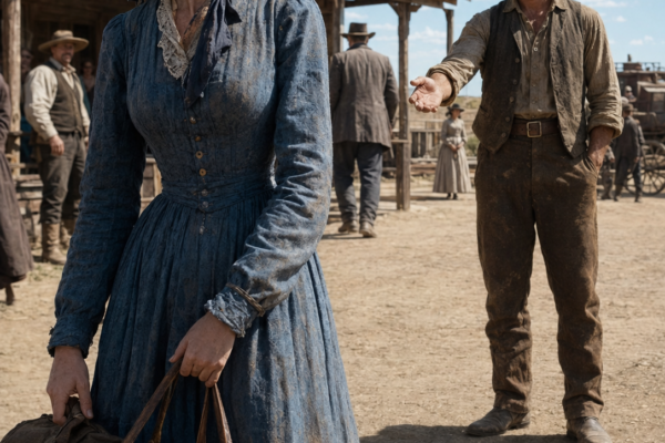 They Rejected Abigail Harper in a Kansas Street for Her Size—Then Rancher Ethan Walker Lifted Her Bag, Offered Her Honest Work and a Private Room, and Months Later Forced Her to Decide Whether His Quiet Kindness Was Shelter, Gratitude, or the Love She Had Stopped Believing She Deserved