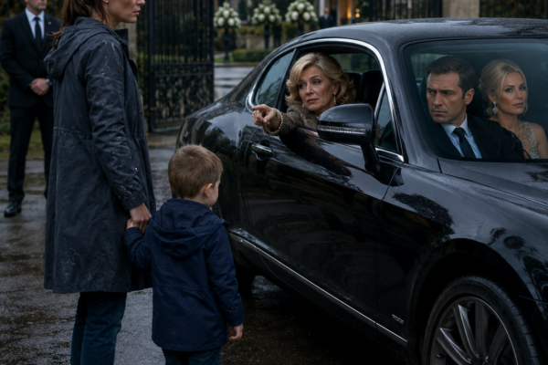 My Mother-in-Law Ordered Security to Remove Me From My Own Twenty-Eight-Million-Dollar Estate Before Her Son’s Engagement Party—Then Five Minutes of Secret Audio Exposed the Husband Who Had Kept Our Child in Poverty While Living on My Stolen Trust