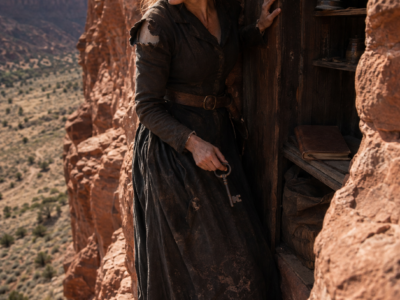 Her Brothers Laughed When Their Father Left Martha Nothing but a Worthless Arizona Canyon—Then She Followed His Hidden Map, Climbed the Red Cliff Face, and Unlocked a House No One Knew Existed, Where One Journal Revealed Why He Had Chosen Her Above Everyone Else