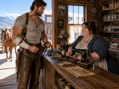 The Mountain Man Hadn’t Smiled in 7 Years—Until the Obese Widow’s Little Girl Said, “My Mama Can Fix It”