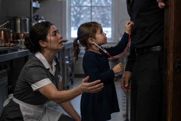 The Maid’s Three-Year-Old Pressed a Toy Stethoscope to New York’s Most Feared Mafia Boss and Said His Heart Was Sad—But When Her Mother Refused to Let Antonio Hide Behind “Protection,” He Finally Uncovered Who Had Really Sent His Six-Year-Old Son Into the Ambush That Killed Him