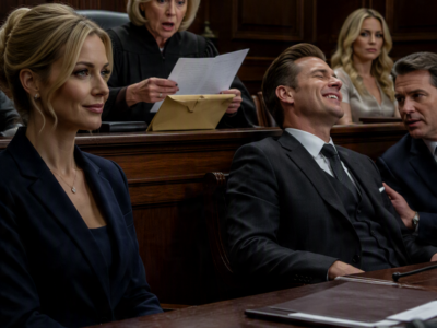 MY HUSBAND LAUGHED AS HE FILED FOR DIVORCE, CERTAIN I’D LEAVE WITH NOTHING — THEN THE JUDGE OPENED MY SEALED FINANCIAL STATEMENT WHILE HIS MISTRESS WATCHED… AND STOPPED MID-SENTENCE