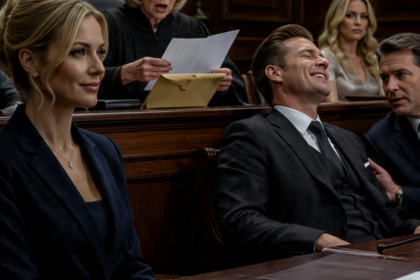 MY HUSBAND LAUGHED AS HE FILED FOR DIVORCE, CERTAIN I’D LEAVE WITH NOTHING — THEN THE JUDGE OPENED MY SEALED FINANCIAL STATEMENT WHILE HIS MISTRESS WATCHED… AND STOPPED MID-SENTENCE