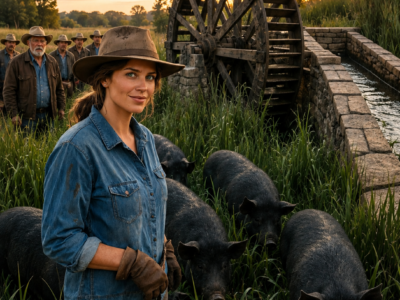 the county sold her 82 acres of worthless swamp for a dollar an acre—then her hogs uncovered what an entire town had forgotten