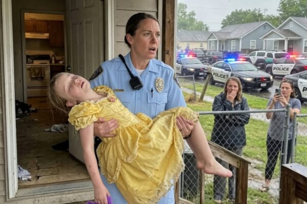“My daddy said he would only be gone for thirty minutes…” a terrified seven-year-old told a 911 dispatcher after spending four days alone. The entire neighborhood branded her father a monster who had deserted his own daughter. Then rescuers discovered something beside a flooded roadway that changed everything people believed they knew…