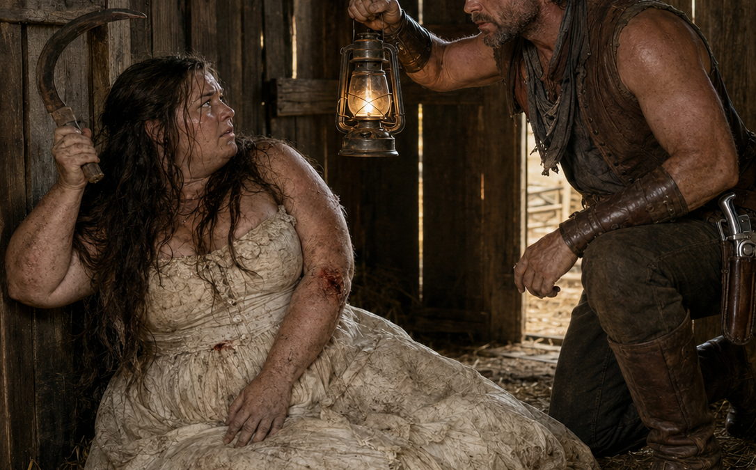 I Found a Runaway Bride Bleeding in My Barn—Then the Richest Cattleman in Dakota Came to Claim Her