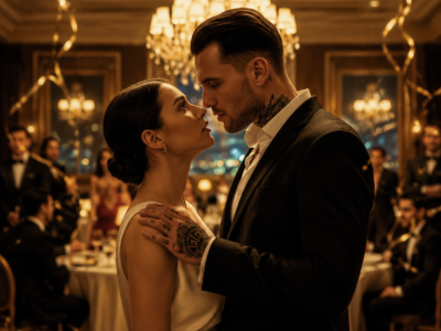 He Danced With Me So His Enemies Would Think I Meant Nothing—Then I Kissed the Mafia Boss, and the Black Car Outside My Gallery Proved Otherwise