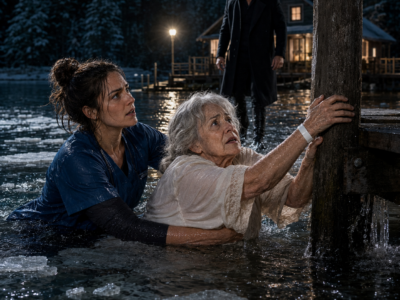 A broke nurse pulled a freezing old woman from Lake Michigan, but when Chicago’s most feared mafia boss arrived, he ignored the rescue and stared at one thing in her hand…