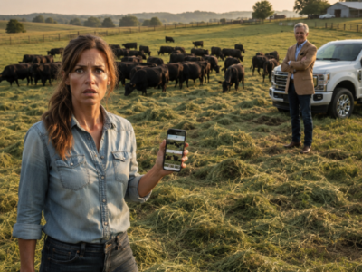 the wealthy rancher sent 63 cows into the widow’s winter hay and waited for her to surrender—he celebrated before she found the one witness who could take everything apart