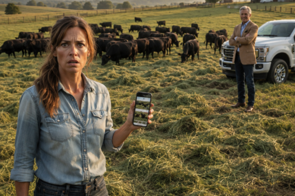 the wealthy rancher sent 63 cows into the widow’s winter hay and waited for her to surrender—he celebrated before she found the one witness who could take everything apart