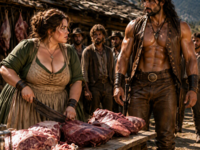 Twenty two hungry ranch hands thought their desperate boss had brought home the wrong woman, until she walked into his forgotten smokehouse, studied the wall, and pulled out something that should not have been there…