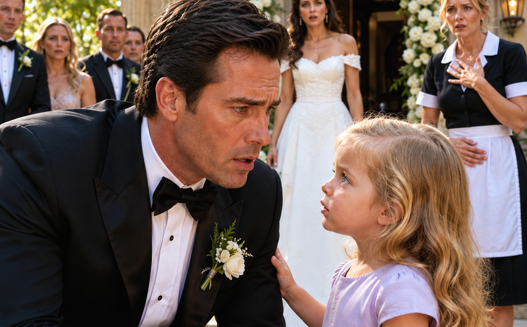 “She Hurts Mommy When You’re Gone,” the Little Girl Whispered—Then the Billionaire Left His Bride at the Altar
