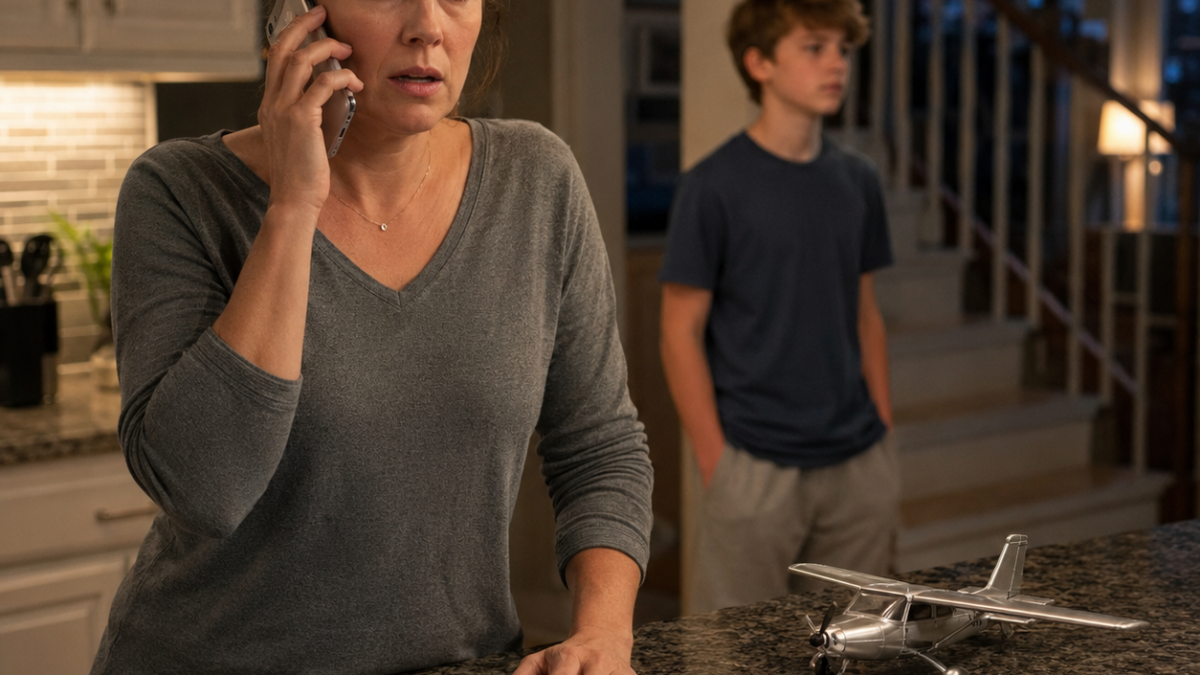 I refused to pay for my ex husband’s stepson, so his wife called me a financial abuser, but when the flight academy read back my “new address,” I knew this was never about tutoring…