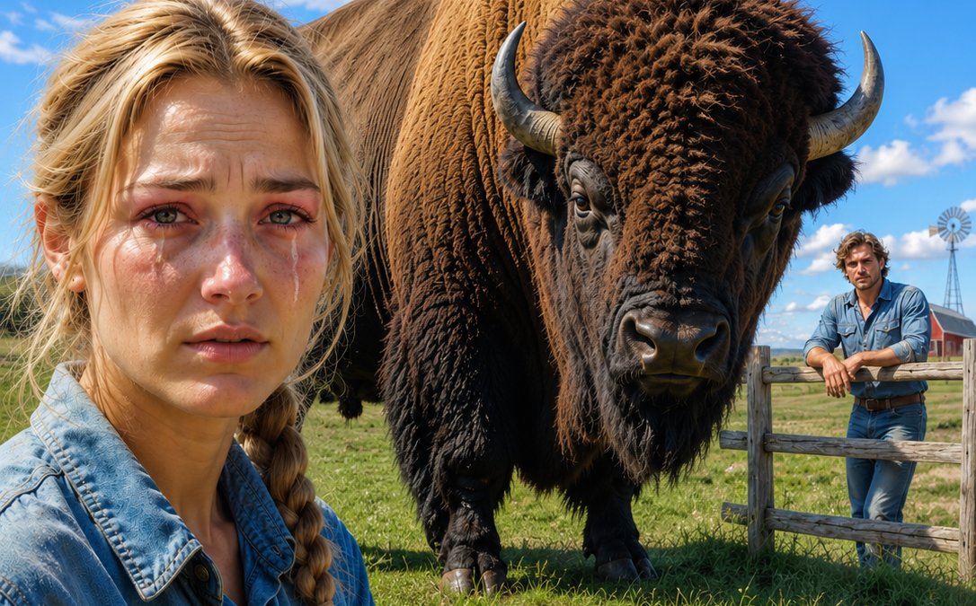 she spent her last two dollars on a dying buffalo calf everyone called worthless, but two years later a letter from washington changed her farm forever