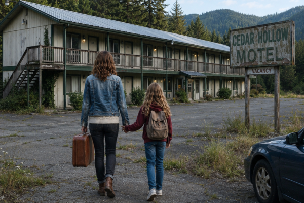 a homeless single mother inherited her grandfather’s abandoned motel — then her daughter found the 17th key to a room erased for 27 years