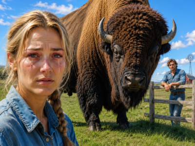 she spent her last two dollars on a dying buffalo calf everyone called worthless, but two years later a letter from washington changed her farm forever