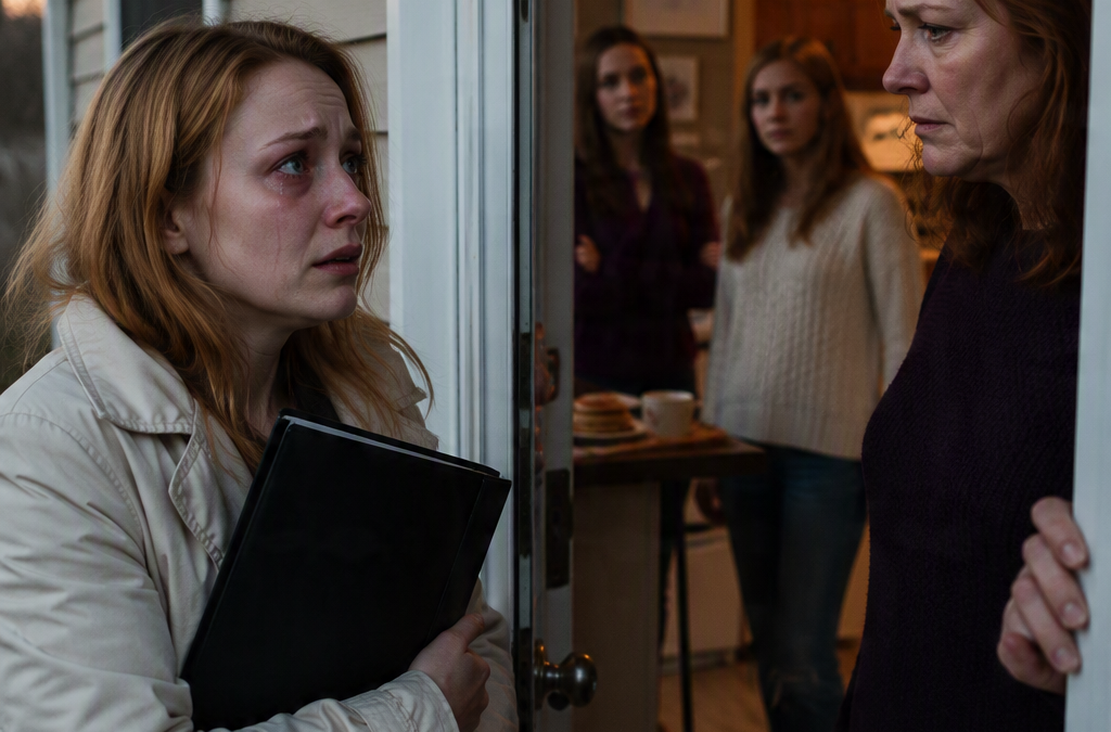 MY DAUGHTER TRADED ME FOR HER FATHER’S MANSION AND CALLED ANOTHER WOMAN “MOM”—FIFTEEN YEARS LATER, SHE KNOCKED ON MY DOOR CARRYING THE ONE FILE I NEVER EXPECTED