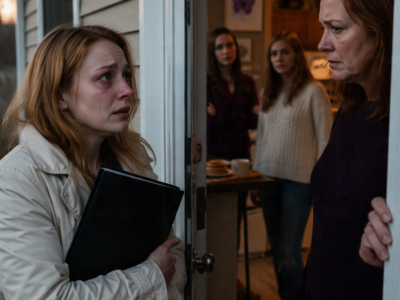 MY DAUGHTER TRADED ME FOR HER FATHER’S MANSION AND CALLED ANOTHER WOMAN “MOM”—FIFTEEN YEARS LATER, SHE KNOCKED ON MY DOOR CARRYING THE ONE FILE I NEVER EXPECTED