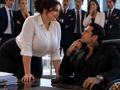 The Mafia Boss Fired Every Female Secretary—Until a Plus-Size Woman Made Him Break His Own Rules