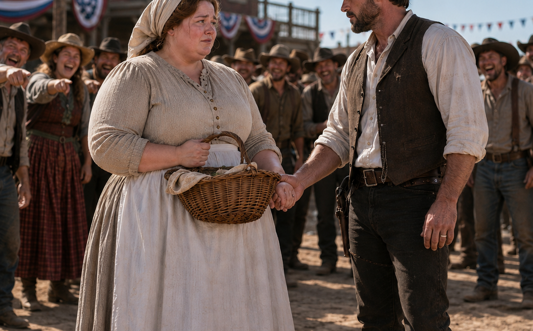 “You’re Too Big for a Rancher’s Wife,” They Laughed—Until He Chose Her Before the Town