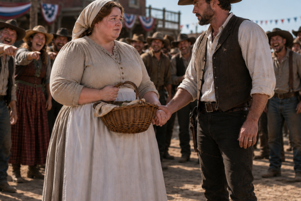 “You’re Too Big for a Rancher’s Wife,” They Laughed—Until He Chose Her Before the Town
