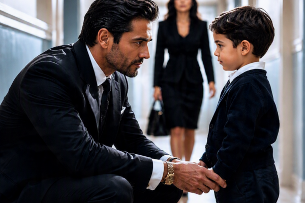 My Mafia Ex Thought I Had Killed Our Baby—Then Our Six-Year-Old Called Him “Friend” Before His Wedding, and His Stepmother Suddenly Stopped Smiling When She Saw Us…