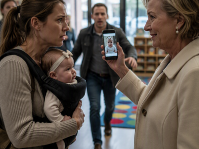 My mother-in-law lied about our baby’s sex, called CPS on us, and stalked us across town—then her own son found the notebooks she never meant us to see…