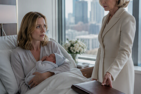 My Husband Ignored 27 Calls While I Gave Birth Alone, Then Returned From His Mistress’s Vacation Expecting My Signature—But One Clause Made Me Call the Family I’d Abandoned