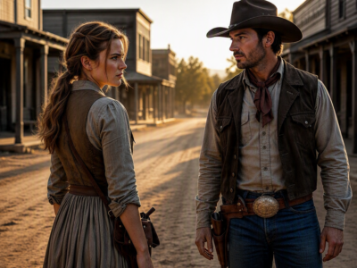 She Bit the Thief Who Took Her Purse—Then a Rancher Said, “That’s My Kind of Woman,” but the Gun He Left Behind Revealed Why He Was Watching Her