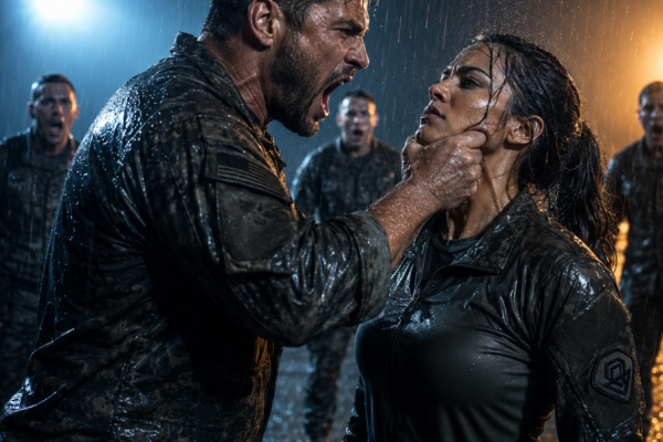 The lieutenant called Claire Donovan a liability and slapped her in front of forty sailors, but seconds later the Master Chief wasn’t staring at him, he was staring at something beneath the mat…