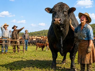 the rancher left a runt calf to die, but the lonely widow saved him—and the bull he became would one day save her land, her neighbors, and her name