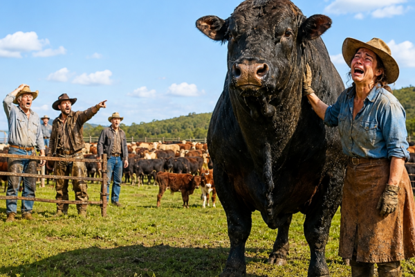 the rancher left a runt calf to die, but the lonely widow saved him—and the bull he became would one day save her land, her neighbors, and her name