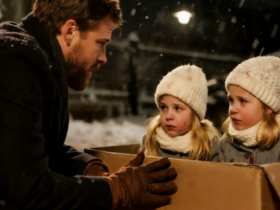 I FOUND TWO FROZEN TWIN GIRLS HIDING IN A CARDBOARD BOX—DAYS LATER, A BLACK LIMOUSINE ARRIVED, AND THE WOMAN INSIDE CALLED THEM BY NAMES I NEVER TOLD HER