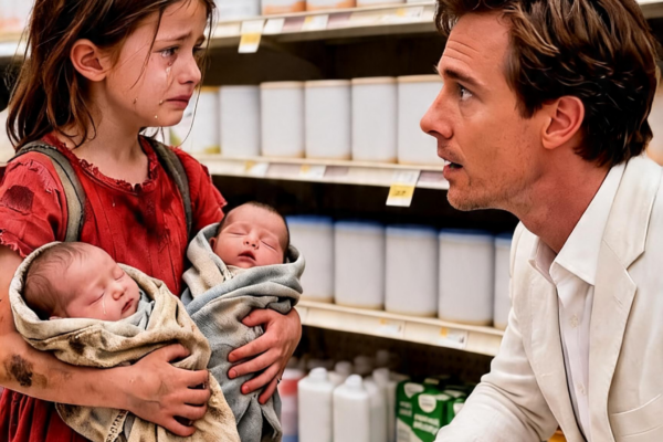 “WE’LL PAY YOU BACK WHEN WE GROW UP,” THE STARVING LITTLE GIRL TOLD THE STRANGER WHO BOUGHT HER MILK—UNAWARE HE WAS A RUTHLESS MAFIA KING ABOUT TO MARRY HER BROKEN SISTER TO SAVE THEM ALL
