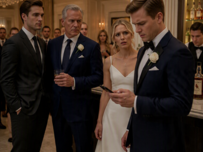 At My Sister’s Wedding, Dad Joked That I’d Never Outgrown Bartending—Then Her New Husband Googled My Last Name, Locked Eyes With My Father, and Quietly Asked, “Did You Know?”