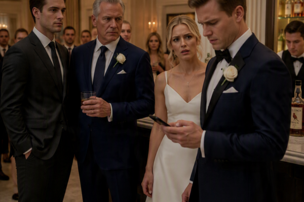 At My Sister’s Wedding, Dad Joked That I’d Never Outgrown Bartending—Then Her New Husband Googled My Last Name, Locked Eyes With My Father, and Quietly Asked, “Did You Know?”