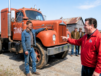 the mack dealer laughed when he paid $400 for a dead truck, but the secret hidden in its engine finally paid a debt buried for 21 years