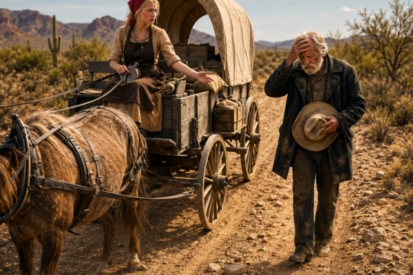 The cattle baron gave her forty eight hours to surrender the ranch her father died protecting, then a penniless old cowboy asked one question he should never have known to ask…