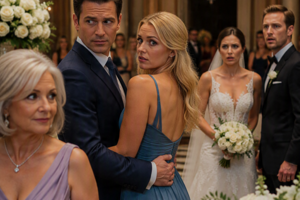 I WALKED INTO THE WRONG WEDDING, LIED ABOUT KNOWING THE GROOM, AND DANCED WITH A BEAUTIFUL STRANGER—THEN THE BRIDE FOUND OUR PHOTO AND SENT ONE MESSAGE…